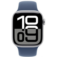 ราคา Apple Watch Series 10 GPS 42mm Silver Aluminium Case with Denim Sport Band (MWWC3SA/A) (6858bcb3aad91b7d76374859)