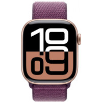 ราคา Apple Watch Series 10 GPS + Cellular 42mm Rose Gold Aluminium Case with Plum Sport Loop (MWXC3SA/A) (68553841aad91b7d76374128)