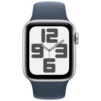 ราคา Apple Watch SE GPS 40mm Silver Aluminium Case with Storm Blue Sport Band (MRE23SA/A) (66cbe50a2d2e3d65c4ee03be)