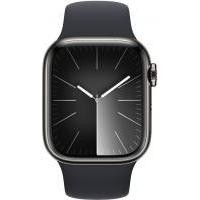ราคา Apple Watch Series 9 GPS + Cellular 41mm Graphite Stainless Steel Case with Midnight (MRJ93SA/A) (66cedf8575782d67581339f9)