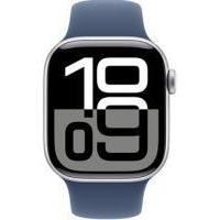 ราคา Apple Watch Series 10 GPS + Cellular 42mm Silver Aluminium Case with Denim Sport Band (MWX33SA/A) (6858b642aad91b7d76374400)