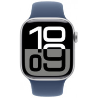 ราคา Apple Watch Series 10 GPS + Cellular 46mm Silver Aluminium Case with Denim Sport Band (MWY13SA/A) (6859010eaad91b7d76375946)