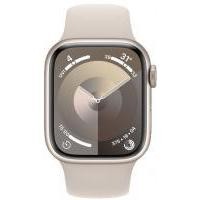 ราคา Apple Watch Series 9 GPS 41mm Starlight Aluminium Case with Starlight Sport Band (MR8U3SA/A) (66ceab3327f64191012447e6)