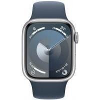 ราคา Apple Watch Series 9 GPS 41mm Silver Aluminium Case with Storm Blue Sport Band (MR913SA/A) (66cec39175782d67581332ce)
