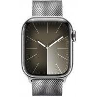 ราคา Apple Watch Series 9 GPS + Cellular 41mm Silver Stainless Steel Case with Silver (MRJ43SA/A) (66cef51875782d6758133ea2)