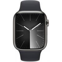ราคา Apple Watch Series 9 GPS + Cellular 45mm Graphite Stainless Steel Case with Midnight (MRMW3SA/A) (66cffcd58280ba9eeb44c1a1)