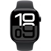 ราคา Apple Watch Series 10 GPS 42mm Jet Black Aluminium Case with Black Sport Band (MWWF3SA/A) (6858bf83aad91b7d76374991)