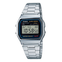 ราคา CASIO รุ่น A158WA-1 DATA BANK DIGITAL (1641)