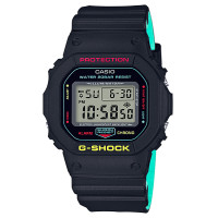 ราคา G-Shock Breezy Rasta Color Series ของใหม่แท้100% รับประกัน 1 ปี DW-5600CMB-1DR (631)