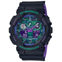 ราคา G-Shock ของใหม่แท้100% รับประกัน 1 ปี GA-100BL-1ADR (834)