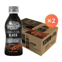 ราคา อเมซอน แบล็ค ไม่มีน้ำตาล (กาแฟปรุงสำเร็จพร้อมดื่ม) (1x24) 2 ลัง (10081170200)