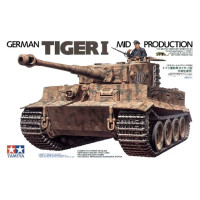 ราคา โมเดลรถถังทามิย่า ขนาด 1/35 Tamiya TA35194 German Tiger I Mid Production (2339)