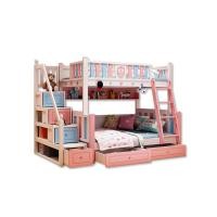 ราคา เตียง2 ชั้น รุ่น premier สีชมพู ขนาด 5 ฟุต (ไม่รวมสไลด์เดอร์) (50)