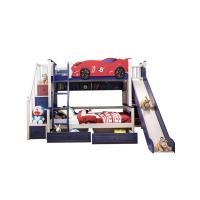 ราคา เตียง2 ชั้นสไลเดอร์ รุ่น Super Car Bunk Bed ขนาด 5 ฟุต (106)