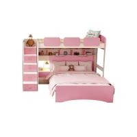 ราคา เตียง 2 ชั้น รุ่น DK-12 ขนาด 4 ฟุต สีชมพู (150)