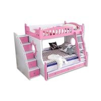 ราคา เตียง 2 ชั้น รุ่น Marine ขนาด 5 ฟุต สีชมพู (104)