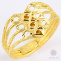 ราคา แหวนลายแฟนซี ทอง 96.5% หนัก ครึ่งสลึง (GD182)