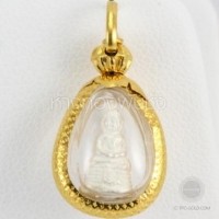 ราคา พระเลียมผ่าหวายตุ้ม ทอง 90% (AM009)