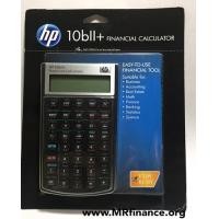 ราคา เครื่องคิดเลขทางการเงิน HP 10bII+ (000130)