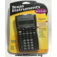 ราคา เครื่องคิดเลขทางการเงิน Texas Instruments BA II Plus โมเดลเก่า (000001)