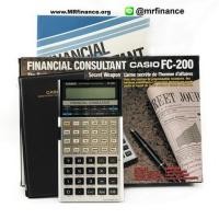 ราคา เครื่องคิดเลขทางการเงินคาสิโอ Casio FC-200 (Model เดิม Made in Japan) ของใหม่ ของแท้ (000004)