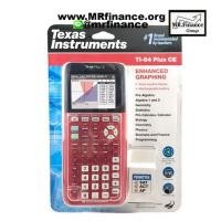 ราคา เครื่องคิดเลขกราฟิก Texas Instruments TI-84 Plus CE สีแดง ของใหม่ ของแท้ รุ่นใหม่ล่าสุด จอสี (000197)
