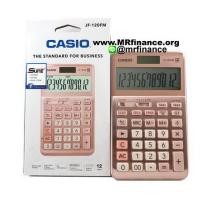 ราคา เครื่องคิดเลขตั้งโต๊ะคาสิโอ Casio JF-120FM PK ของใหม่ ของแท้ (000253)