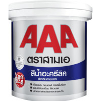 ราคา JBP สีน้ำทาภายนอกและภายใน AAA Antibacterial #5000 2.5 กล สีขาว (8855693067692)