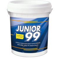 ราคา NIPPON PAINT สีน้ำภายนอก JUNIOR 99 9506 ขนาด 5 แกลลอน สีควันบุหรี่ (8851286180359)