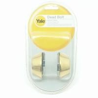 ราคา YALE กุญแจลิ้นตาย 2 ด้าน เหล็ก รุ่น DB-V8121US3 สีทองเหลืองเงา (8852730004382)