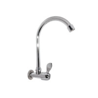 ราคา Verno ก๊อกอ่างล้างจานทองเหลือง แบบติดผนัง ตัว U รุ่น VN-24101 (8858778317064)