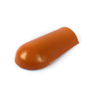 ราคา โอฬาร ครอบโค้งหางมน กระเบื้องหลังคาลอนคู่ สีหมากแดง (190111212)