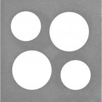 ราคา วีบล็อค อิฐบล็อกช่องลมลาย บับเบิ้ล A ขนาด 19x19x9ซม. (012208055507)