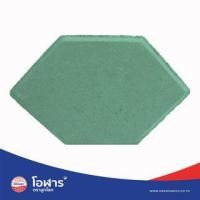ราคา โอฬาร บล็อกปูถนน รุ่น ศิลาศร 6x11.4x19.15ซม. สีเขียว (012303309026)