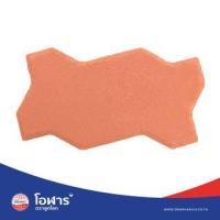 ราคา โอฬาร บล็อกปูถนน รุ่น ศิลาหยัก 6x12.8x24.2ซม. สีอิฐ (012303302651)