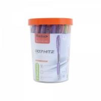 ราคา Quantum ปากกาลูกลื่น 0.7 มม. รุ่น 007 ฮิทซ์ น้ำเงินคละสี (50ด้าม/กระบอก) (8851907243548)