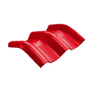 ราคา โอฬาร ครอบมุม 10 องศา กระเบื้องหลังคาลอนคู่ สีแดงรุ่งอรุณ (190111051)