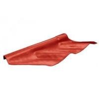 ราคา โอฬาร ครอบตะเข้ตัวบน กระเบื้องหลังคาลอนคู่ สีหมากแดง (191025065)