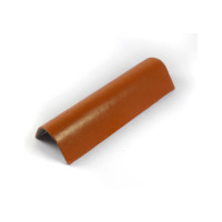 ราคา โอฬาร ครอบข้างชนิดสั้น กระเบื้องหลังคาลอนคู่ สีหมากแดง (19040119)