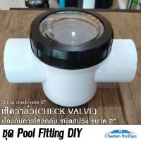 ราคา เช๊ควาล์ว ป้องกันการไหลกลับ ชนิดสปริง ขนาด 2"(Spring check valve 2")