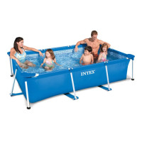 ราคา INTEX สระสี่เหลี่ยมเมทัลเฟรม 300 x 200 x 75 ซม.