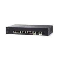 ราคา (SG350-10MP-K9-EU) Switch “Cisco” 350 Series 8G PoE+/2SFP or 2G