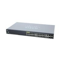 ราคา (SG350X-24P-K9-EU) Switch “Cisco” 350X Series 24G PoE+/4SFP+ or 2SFP+ + 2(10G)
