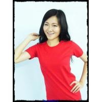 ราคา เสื้อยืดเปล่า No.20 สีแดง Size S คอกลม (000057)