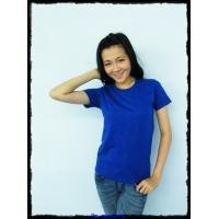 ราคา เสื้อยืดเปล่า No.20 สีน้ำเงิน Size S คอกลม (000073)