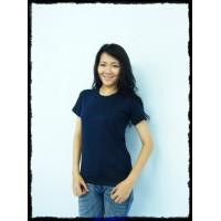 ราคา เสื้อยืดเปล่า No.20 สีกรมท่า Size M คอกลม (000011)