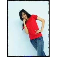 ราคา เสื้อยืดเปล่า No.20 สีแดง Size M คอกลม (000059)