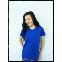 ราคา เสื้อยืดเปล่า No.20 สีน้ำเงิน Size M คอกลม (000075)