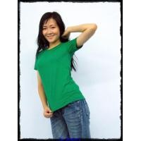 ราคา เสื้อยืดเปล่า No.20 สีเขียวไมโล Size L คอกลม (000029)