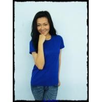 ราคา เสื้อยืดเปล่า No.20 สีน้ำเงิน Size XL คอกลม (000079)